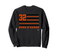 Flag Stripes Ryan Ohearn Baltimore Sweatshirt - Novelty Apparel Unisex - T-Shirt, Sweatshirt, Hoodie