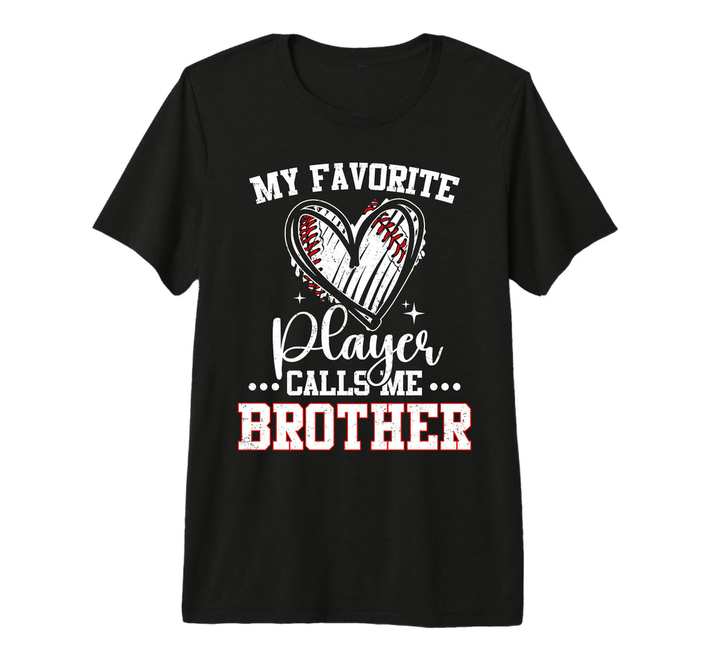 My Favorite Baseball Player Calls Me T-Shirt - Aesthetic Graphic Unisex - T-Shirt, Sweatshirt, Hoodie