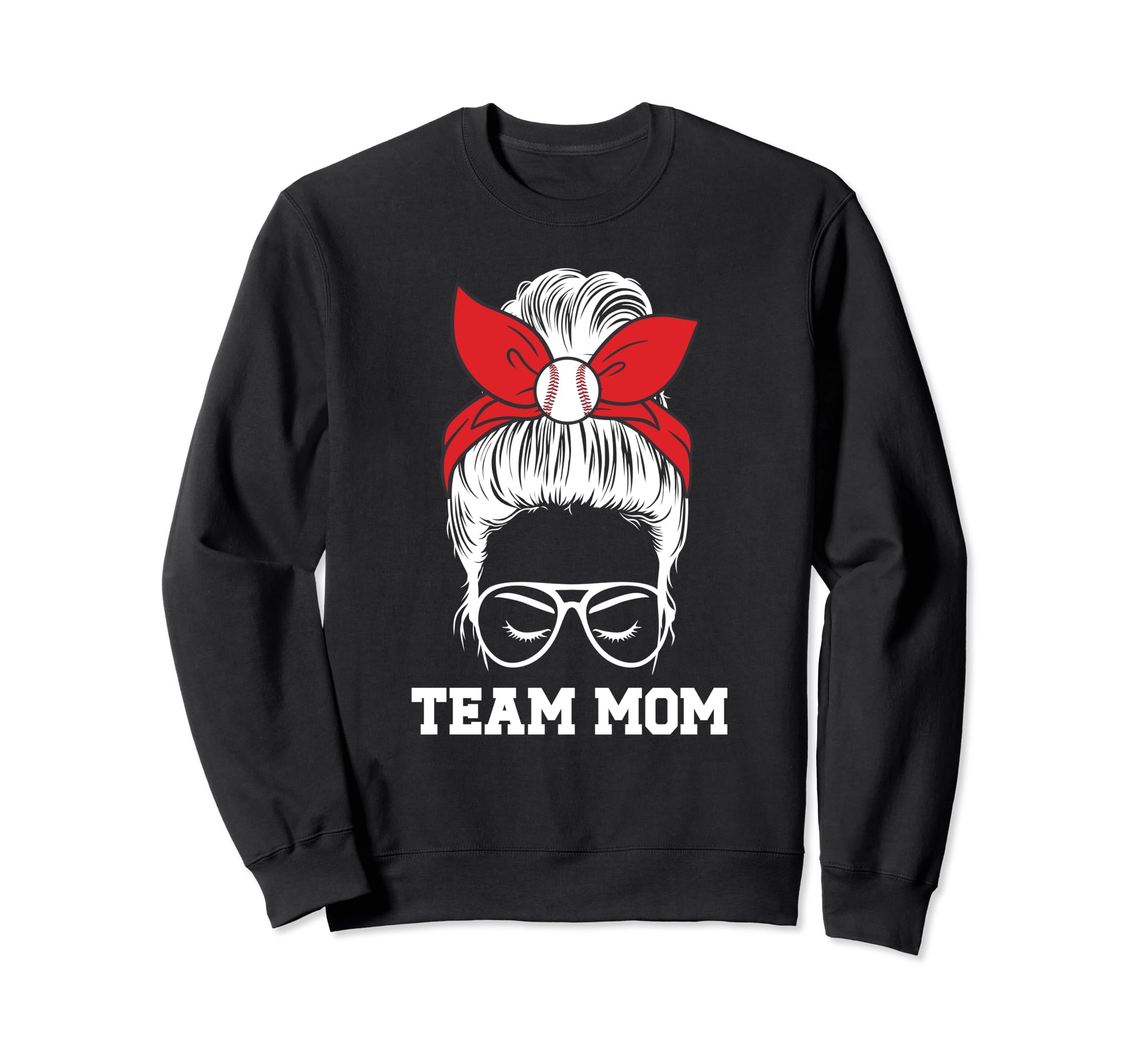 Baseball Team Mom Appreciation Sweatshirt - Fun Novelty Design Unisex - T-Shirt, Sweatshirt, Hoodie