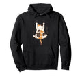 Funny Calico Cat Hanging Kitty 90S Cat Hoodie - Aesthetic Graphic Unisex - T-Shirt, Sweatshirt, Hoodie
