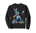 Easter Baseball Bunny Batter Eggs Sweatshirt - Novelty Apparel for Adults - T-Shirt, Sweatshirt, Hoodie