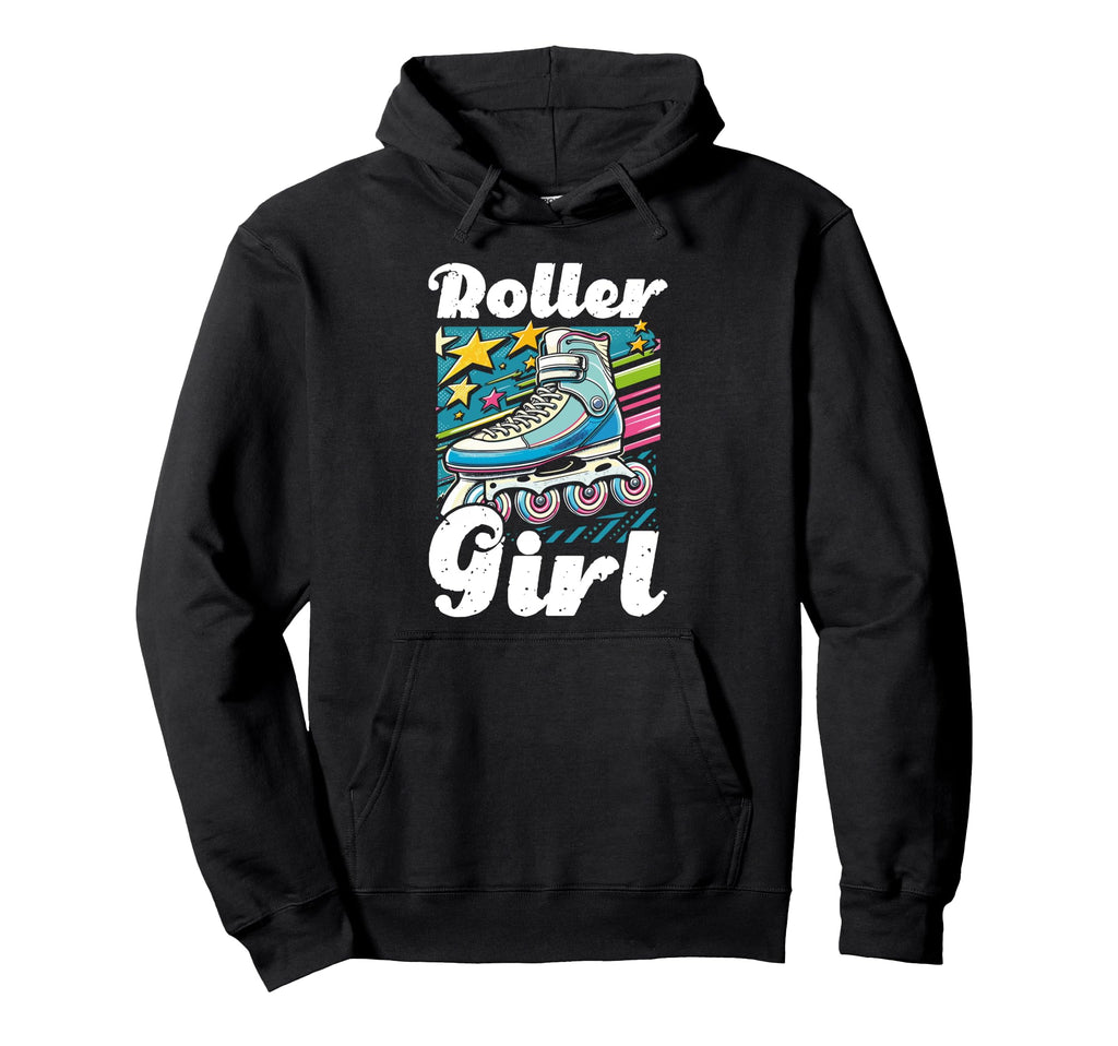 Roller 70S Skating Skater Skate Hoodie - Custom Art Print Men Women - T-Shirt, Sweatshirt, Hoodie