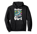 Roller 70S Skating Skater Skate Hoodie - Custom Art Print Men Women - T-Shirt, Sweatshirt, Hoodie