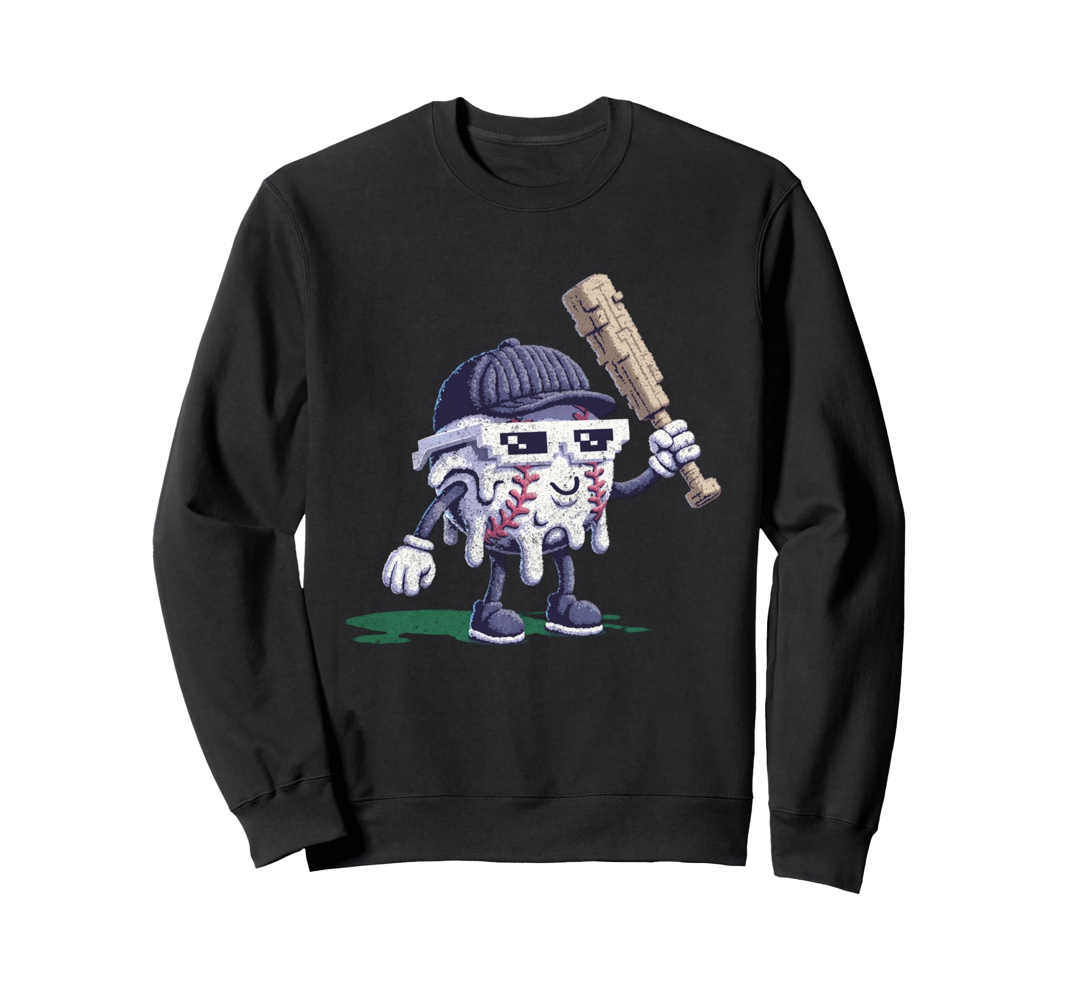 Baseball Drip Gamer Gifts T-Shirt - Novelty Apparel for Adults - T-Shirt, Sweatshirt, Hoodie