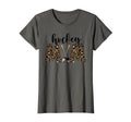 Leopard Hockey Mom Proud Mom Game T-Shirt - Aesthetic Graphic Men Women - T-Shirt, Sweatshirt, Hoodie