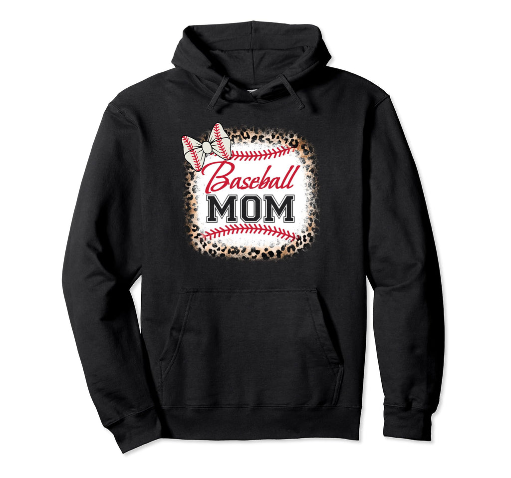 Baseball Mama Mother Funny Hoodie - Casual Everyday Wear Men Women - T-Shirt, Sweatshirt, Hoodie