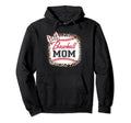 Baseball Mama Mother Funny Hoodie - Casual Everyday Wear Men Women - T-Shirt, Sweatshirt, Hoodie