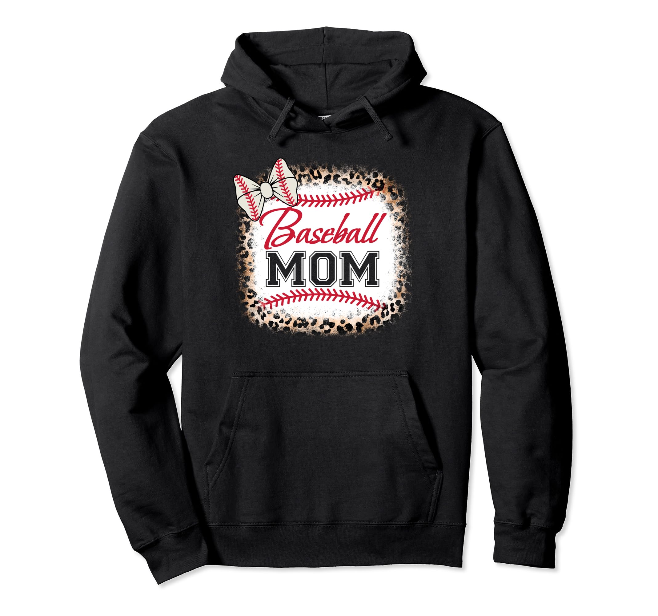 Baseball Mama Mother Funny Hoodie - Casual Everyday Wear Men Women - T-Shirt, Sweatshirt, Hoodie