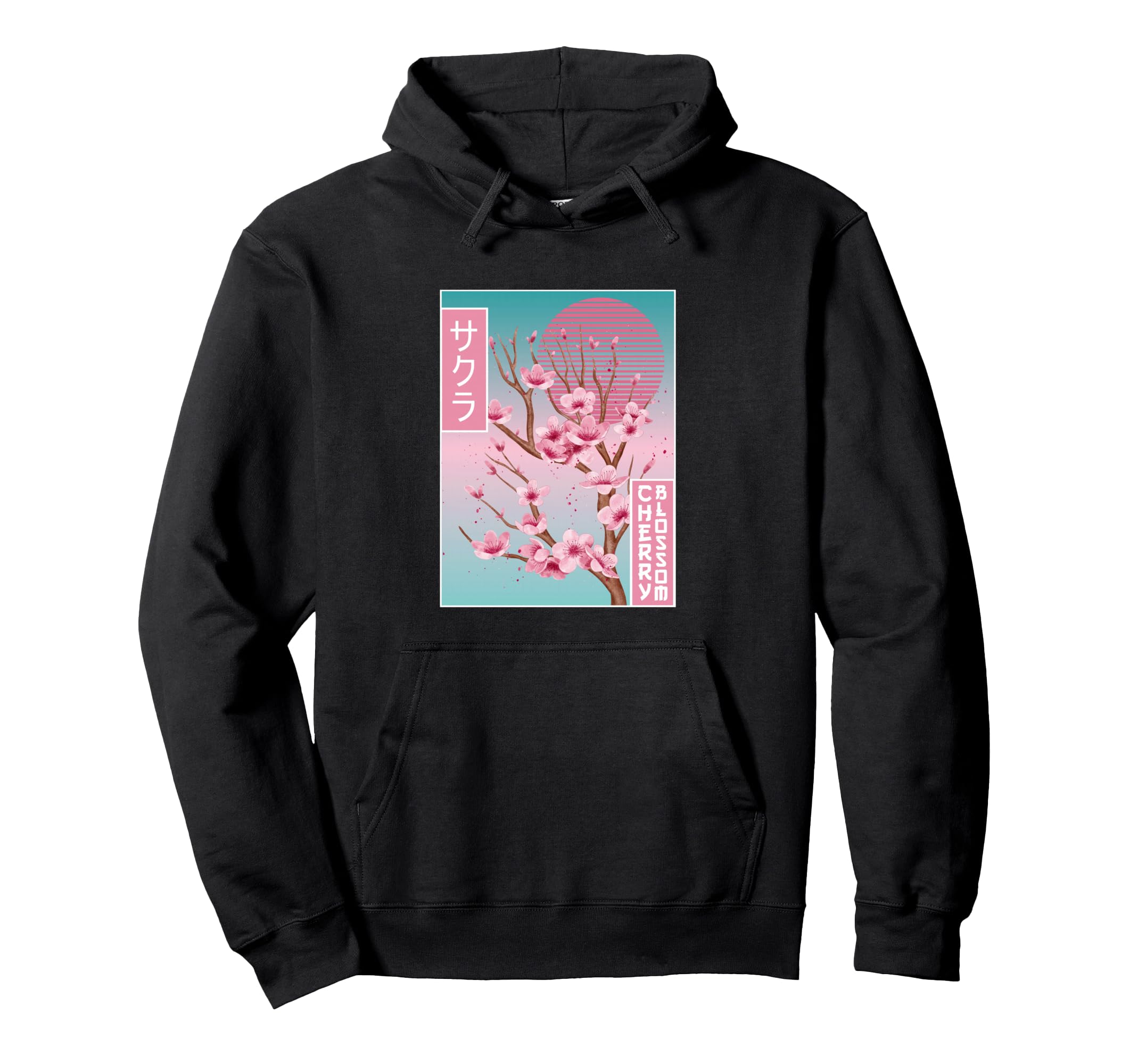 Cherry Blossom Japanese Sakura Hoodie - Casual Everyday Wear Unisex - T-Shirt, Sweatshirt, Hoodie