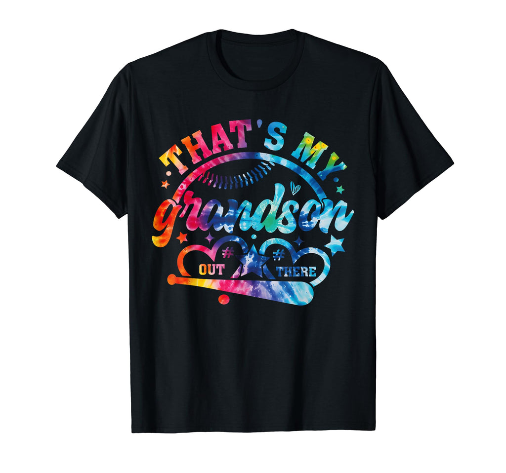 Thats My Grandson Out There Baseball T-Shirt - Graphic Print for Adults - T-Shirt, Sweatshirt, Hoodie