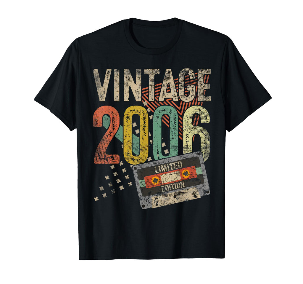 2006 Tape 20Th Birthday Gift 20 Year Old T-Shirt - Unique Graphic Unisex - T-Shirt, Sweatshirt, Hoodie