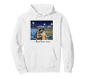 Funny Racoon Drinking Iced Coffee Hoodie - Custom Art Print Unisex - T-Shirt, Sweatshirt, Hoodie