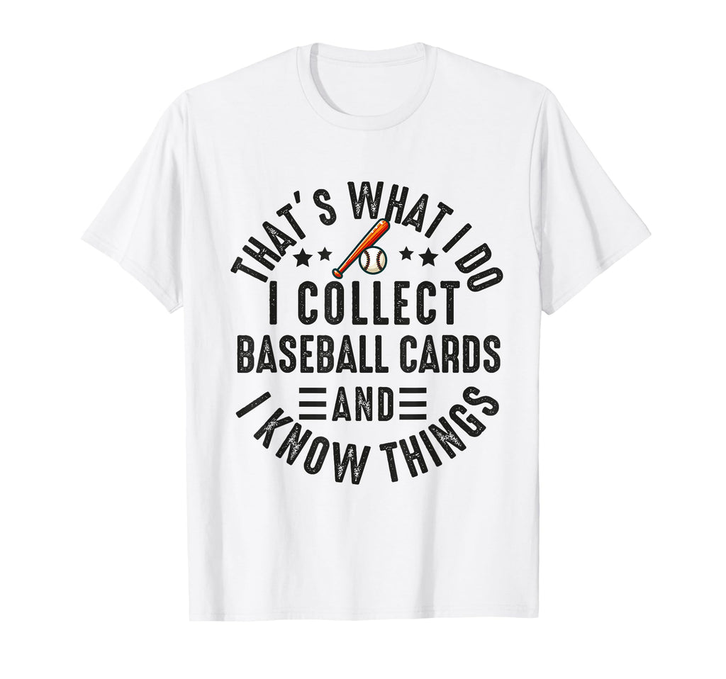 Baseball Card Collector Funny T-Shirt - Unique Graphic Men Women - T-Shirt, Sweatshirt, Hoodie