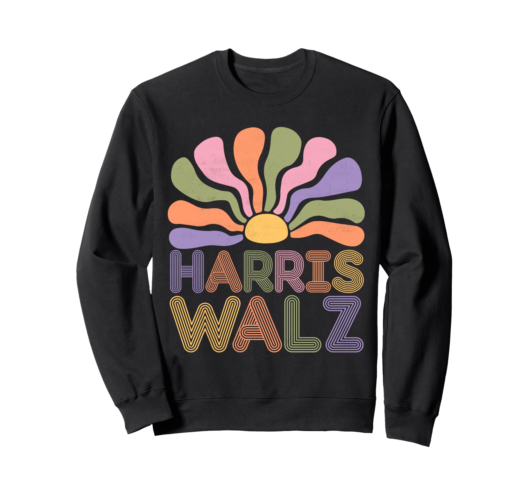 Boho Harris Walz Waltz Sweatshirt - Unique Graphic for Adults - T-Shirt, Sweatshirt, Hoodie