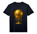 Dripping Gold Drip Baseball Game Day T-Shirt - Custom Art Print for Adults - T-Shirt, Sweatshirt, Hoodie