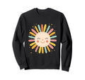 Sun 70S Rainbow Art Boho Boho Sun Sweatshirt - Fun Novelty Design Unisex - T-Shirt, Sweatshirt, Hoodie