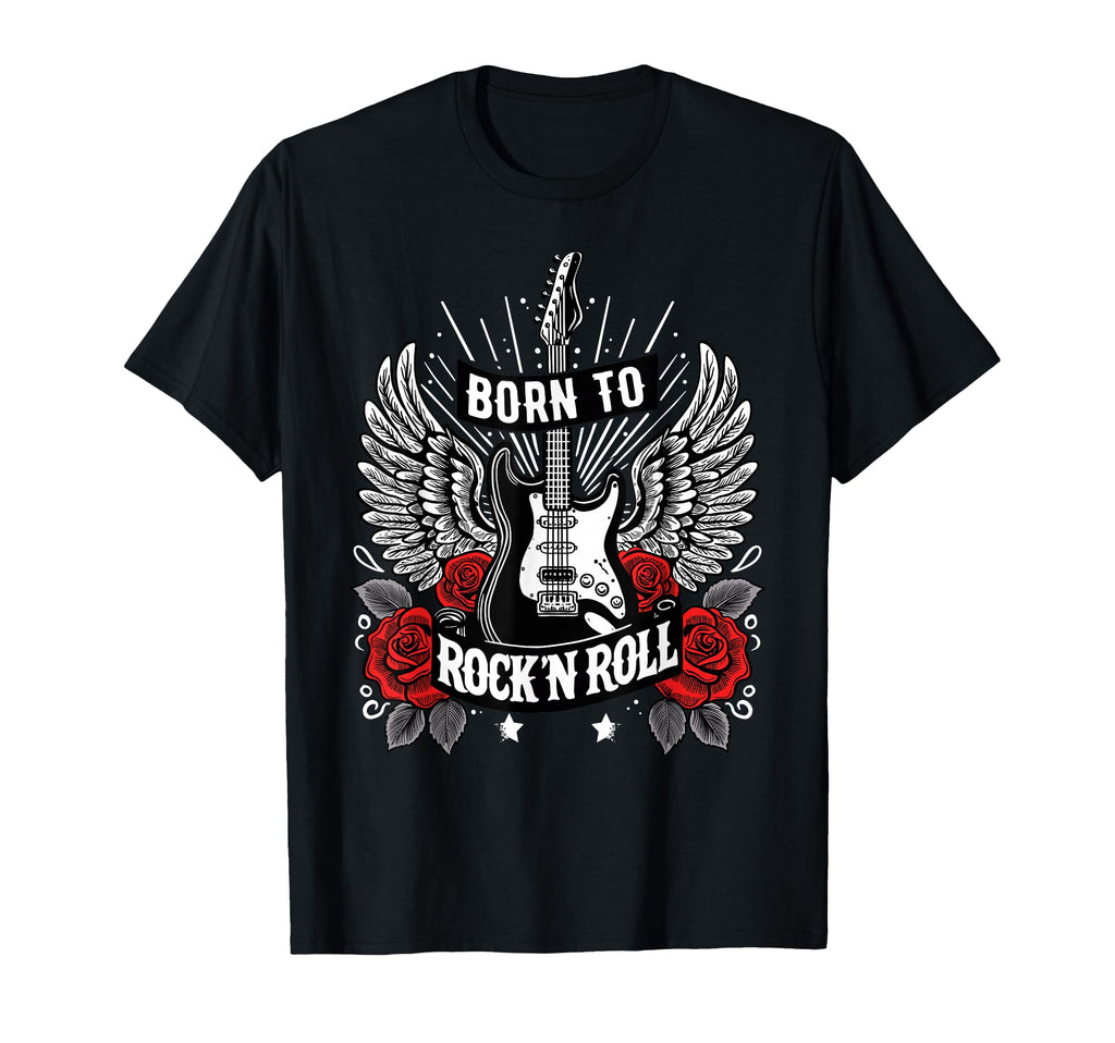Born To Rock Lets Rock Rock Roll Rock T-Shirt - Streetwear Style Men Women - T-Shirt, Sweatshirt, Hoodie