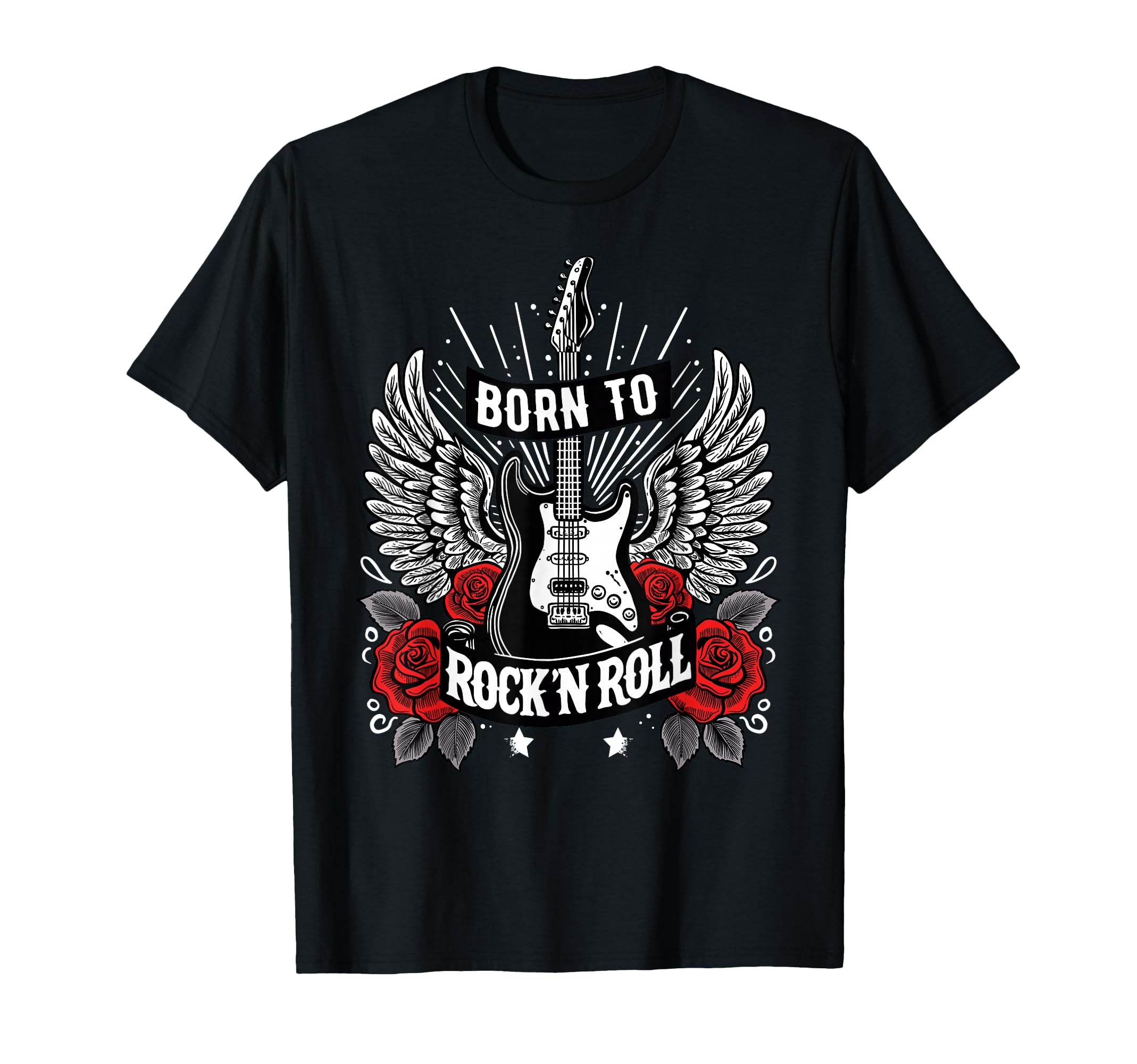 Born To Rock Lets Rock Rock Roll Rock T-Shirt - Streetwear Style Men Women - T-Shirt, Sweatshirt, Hoodie