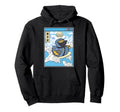 Surfing Ninja Rubber Duck Japanese Waves Hoodie - Unique Graphic Unisex - T-Shirt, Sweatshirt, Hoodie