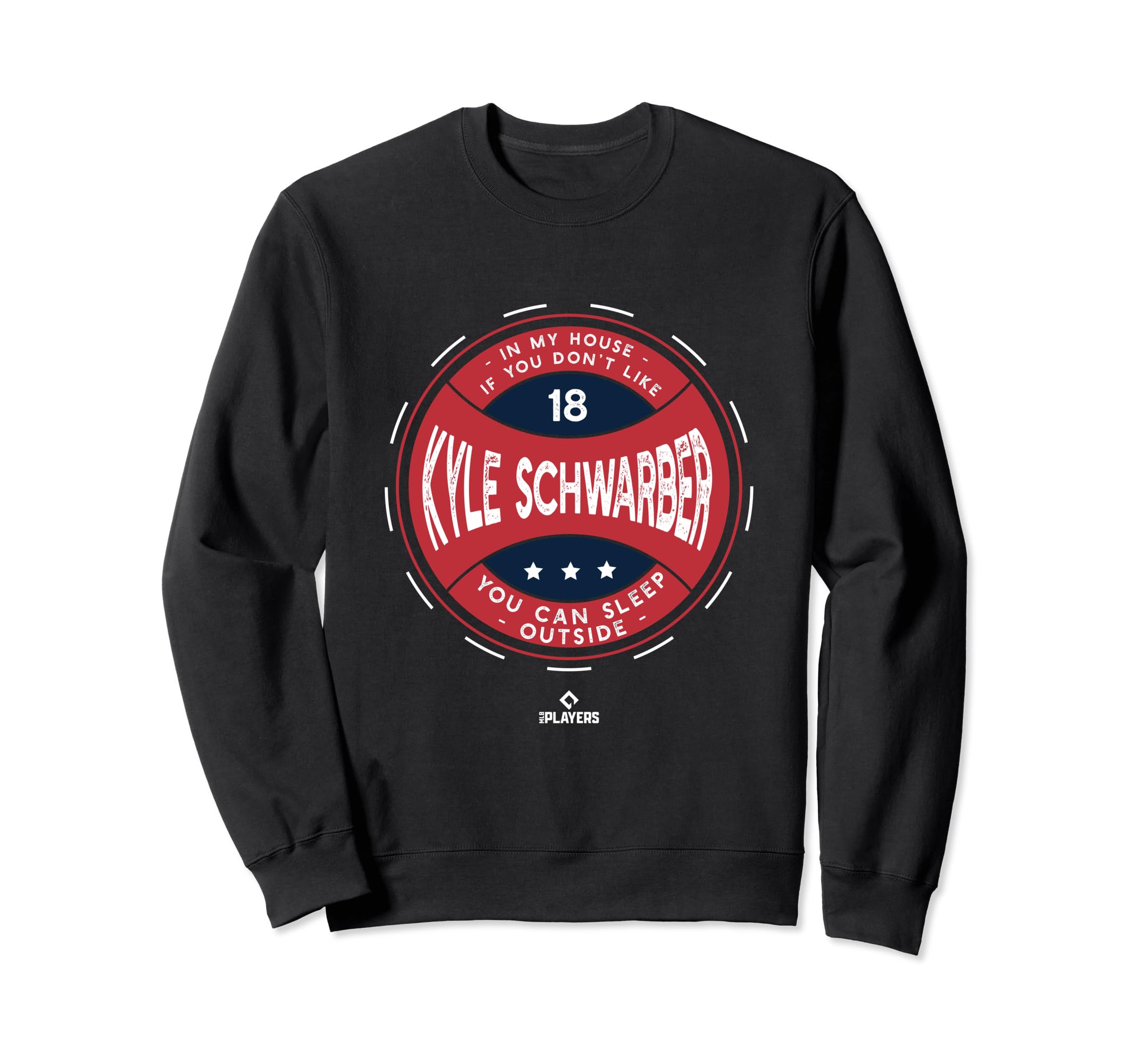 My House Kyle Schwarber Boston Sweatshirt - Minimalist Print for Adults - T-Shirt, Sweatshirt, Hoodie