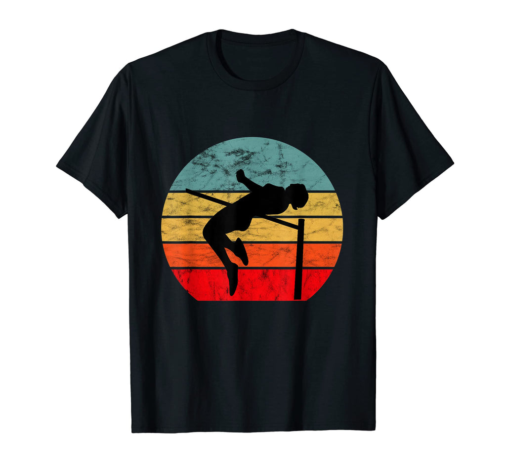High Jump Sunset Track And Field T-Shirt - Streetwear Style for Adults - T-Shirt, Sweatshirt, Hoodie