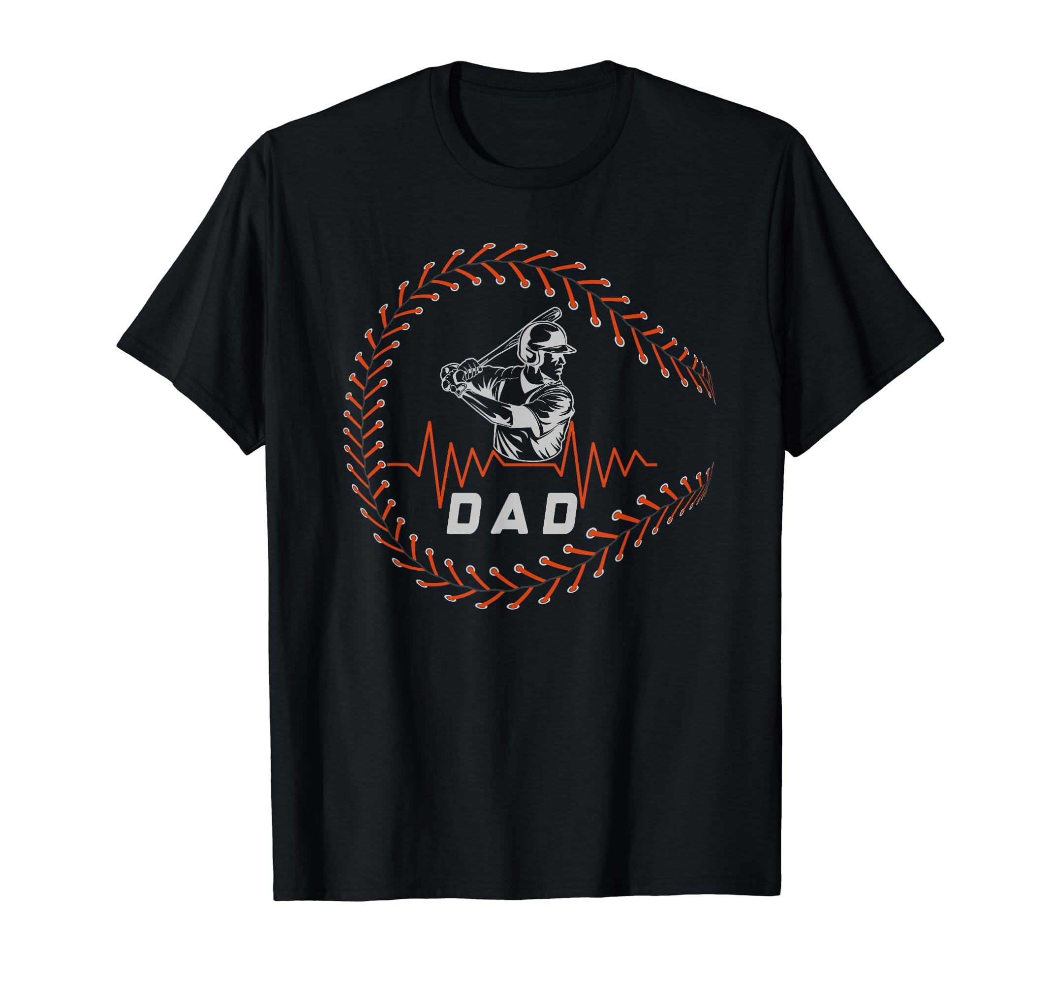 Dad Baseball Favorite Baseball T-Shirt - Minimalist Print Men Women - T-Shirt, Sweatshirt, Hoodie