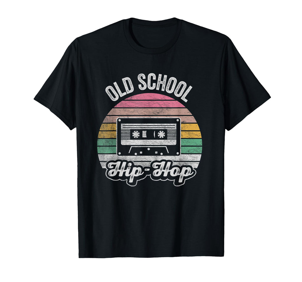Old School Hip Hop Cassette Tape T-Shirt - Graphic Print Men Women - T-Shirt, Sweatshirt, Hoodie