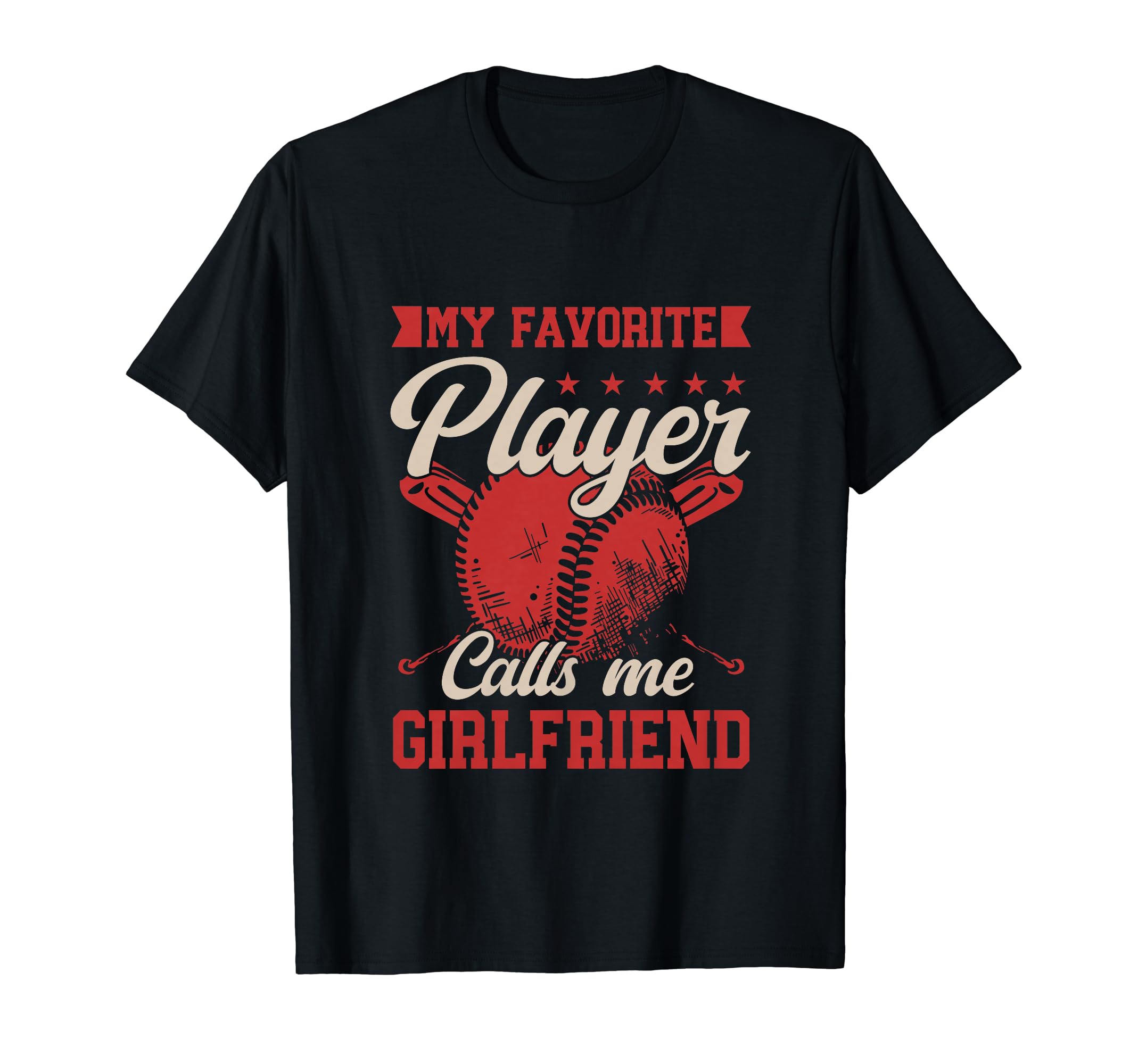 Baseball Girlfriend T-Shirt - Trendy Graphic for Adults - T-Shirt, Sweatshirt, Hoodie