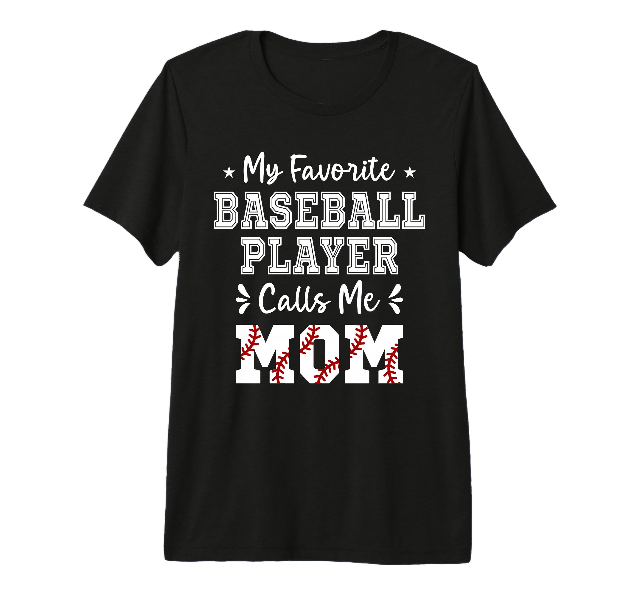 My Favorite Baseball Player Calls T-Shirt - Aesthetic Graphic for Adults - T-Shirt, Sweatshirt, Hoodie