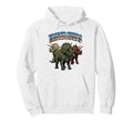 Triceratops 70S 90S Triceratops Animal Lover Hoodie - Trendy Graphic Unisex - T-Shirt, Sweatshirt, Hoodie