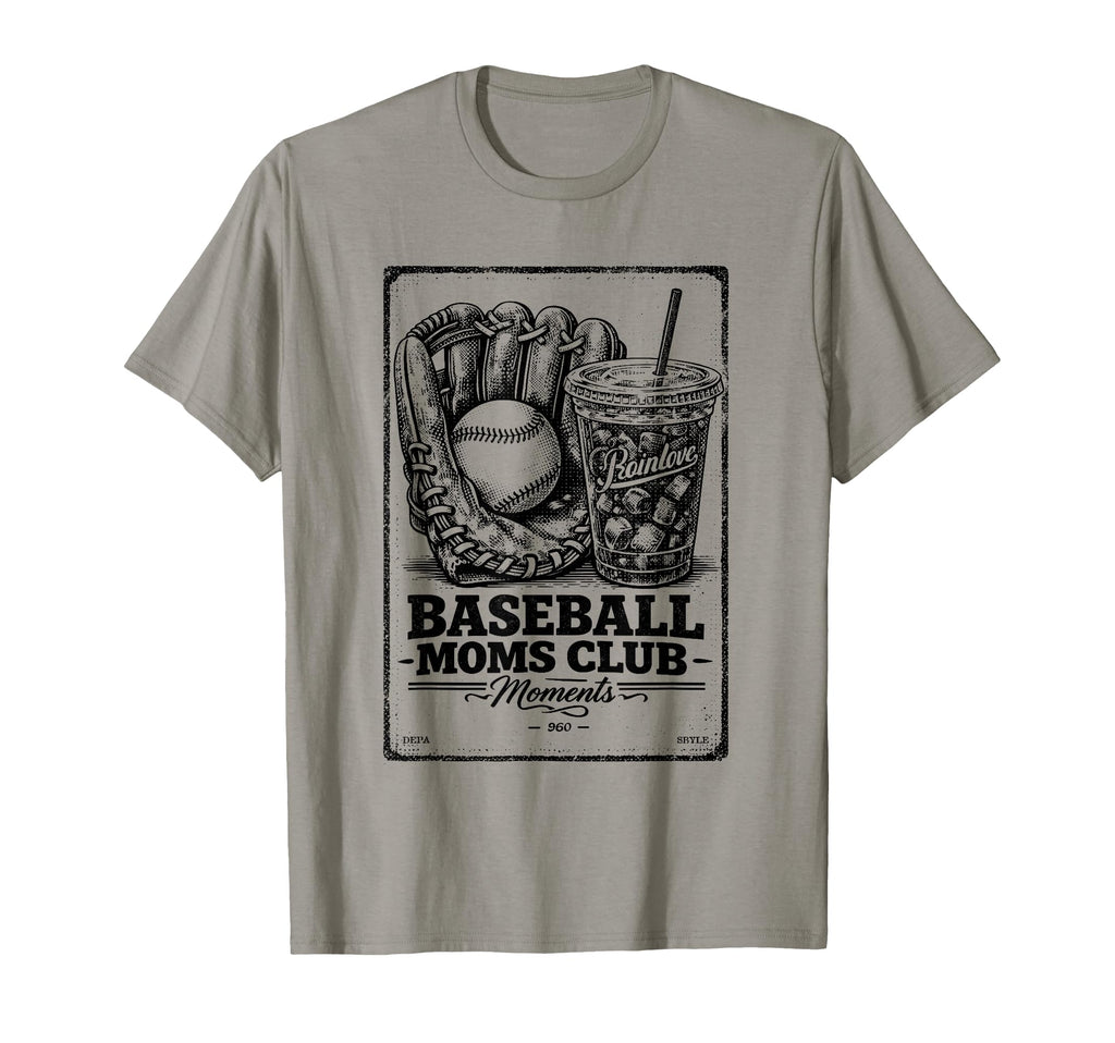 Baseball Moms Club Trendy Game Day Outfit T-Shirt - Streetwear Style Unisex - T-Shirt, Sweatshirt, Hoodie