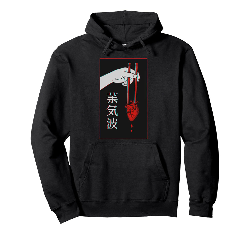 Japanese Futurism Aesthetic Vaporwave Hoodie - Trendy Graphic Men Women - T-Shirt, Sweatshirt, Hoodie