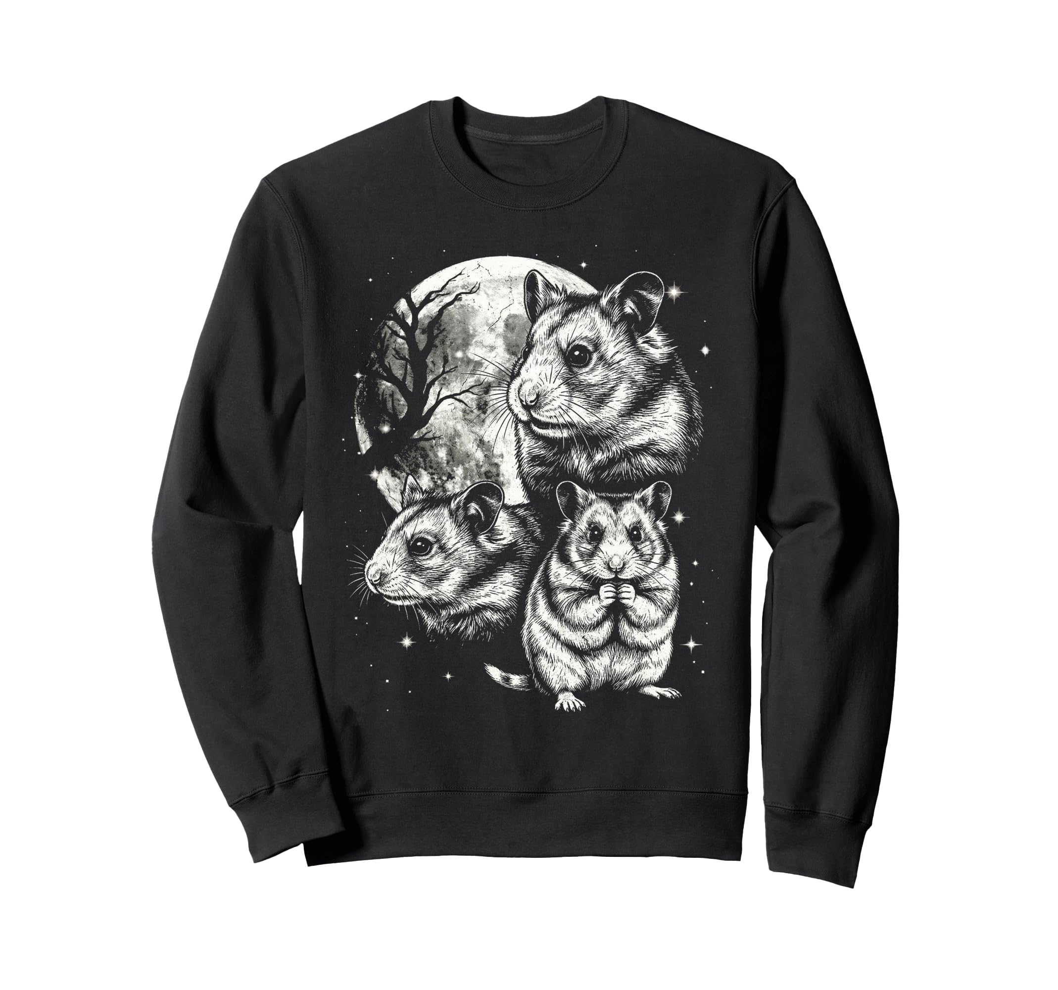 Hamster 90S Aesthetic Y2K Hamster Sweatshirt - Minimalist Print Unisex - T-Shirt, Sweatshirt, Hoodie