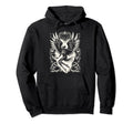 Aesthetic Y2K Fairy Wings Skeleton Hoodie - Fun Novelty Design Men Women - T-Shirt, Sweatshirt, Hoodie