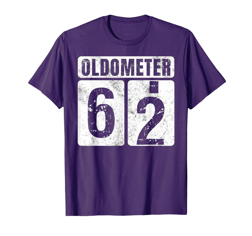 Oldometer 62 Funny 62Nd Birthday Gift T-Shirt - Streetwear Style Unisex - T-Shirt, Sweatshirt, Hoodie