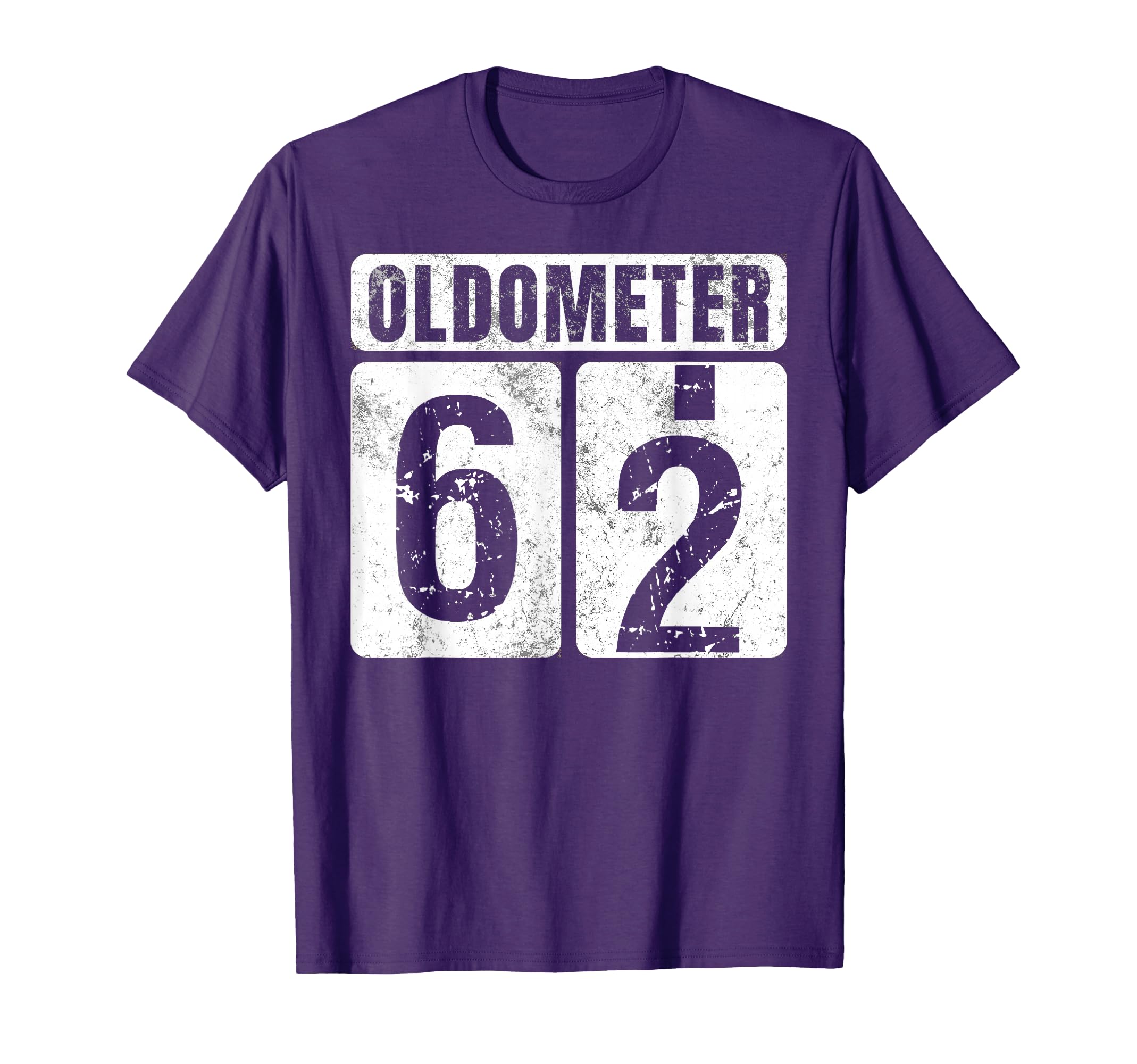 Oldometer 62 Funny 62Nd Birthday Gift T-Shirt - Streetwear Style Unisex - T-Shirt, Sweatshirt, Hoodie