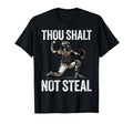 Thou Shalt Not Steal Softball T-Shirt - Streetwear Style for Adults - T-Shirt, Sweatshirt, Hoodie
