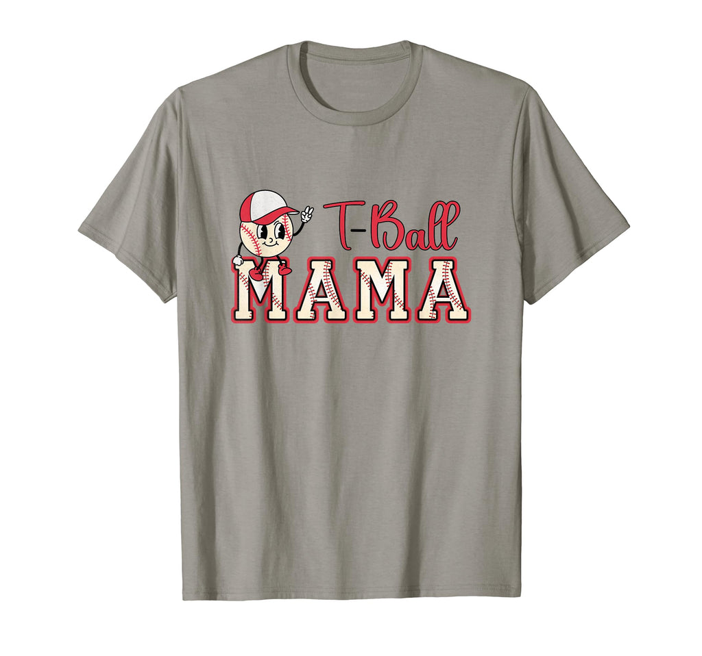 Tball Mama Art Funny Baseball Mom T-Shirt - Novelty Apparel Unisex - T-Shirt, Sweatshirt, Hoodie