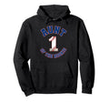Aunt Rookie 1St Birthday Baseball Hoodie - Trendy Graphic for Adults - T-Shirt, Sweatshirt, Hoodie