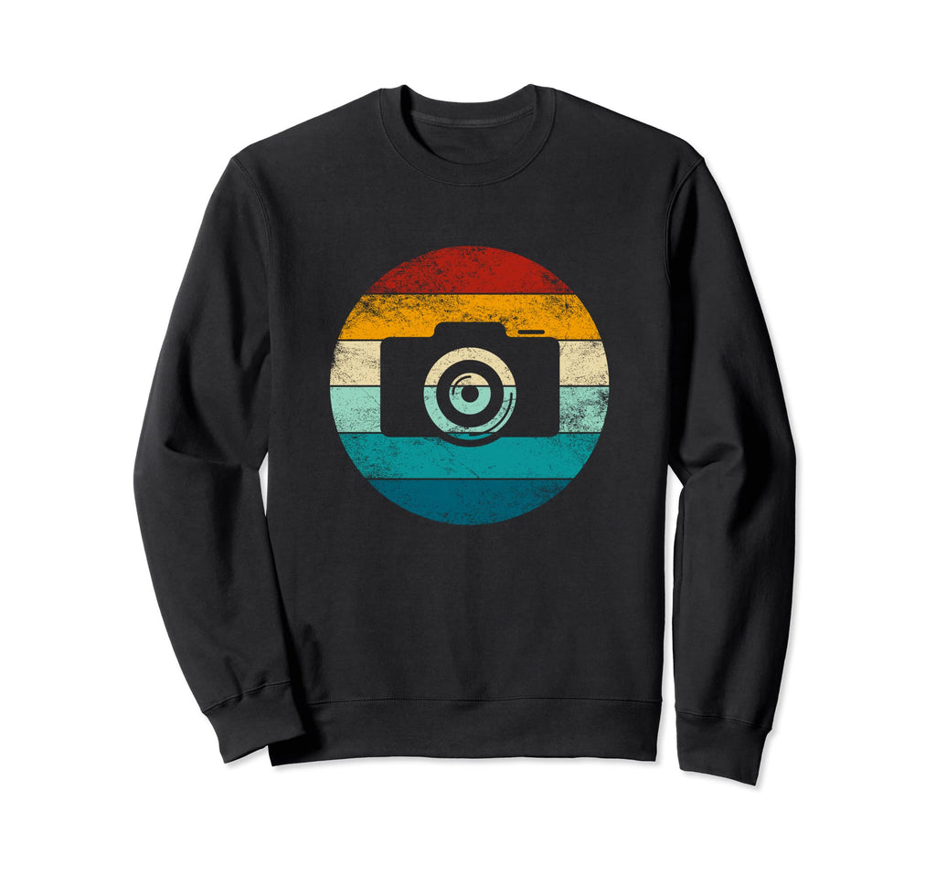 Camera Lens Camera Photographer Sweatshirt - Graphic Print for Adults - T-Shirt, Sweatshirt, Hoodie