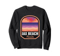 Jax Beach Fl Sunset Sweatshirt - Novelty Apparel Men Women - T-Shirt, Sweatshirt, Hoodie