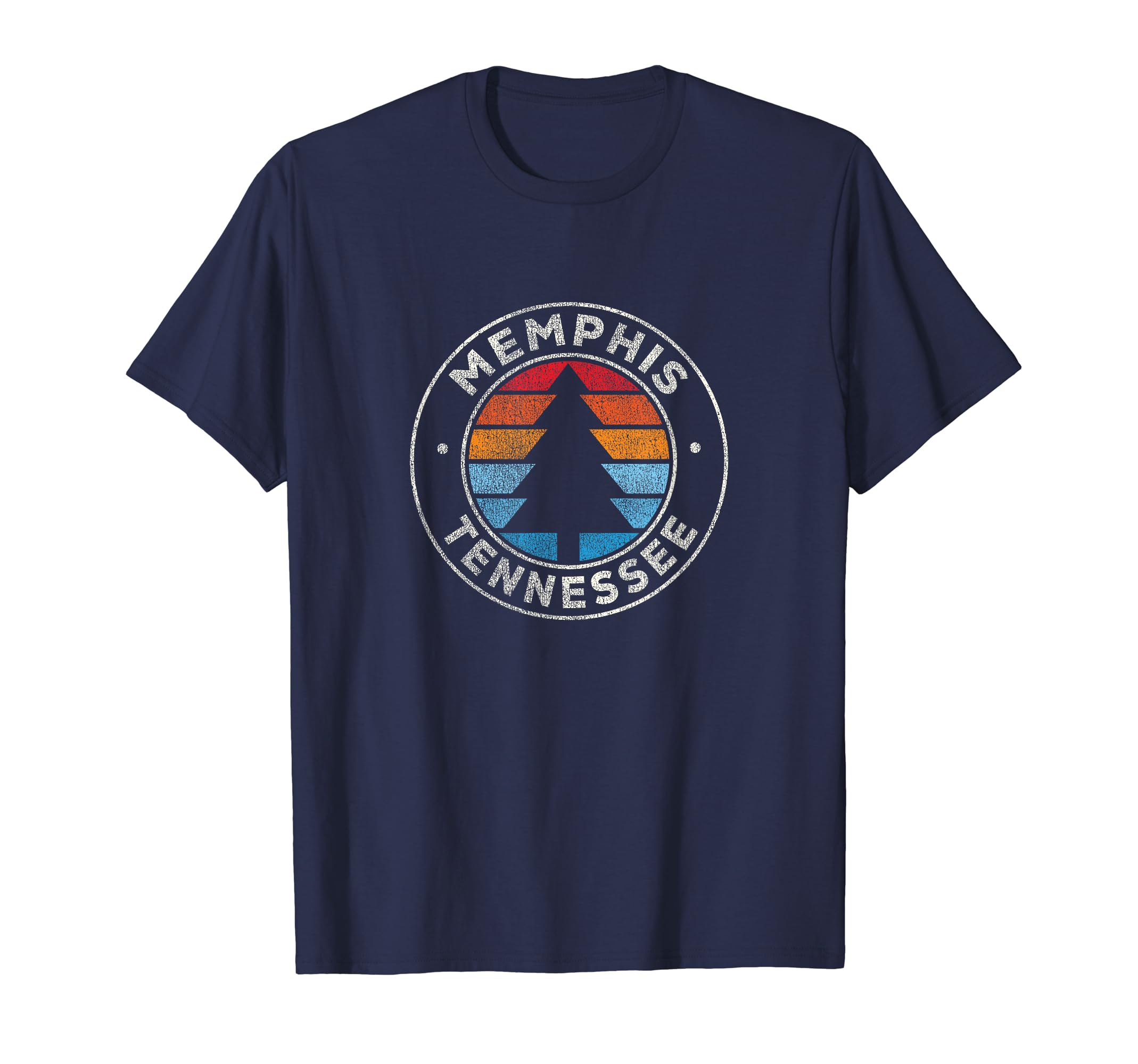 Memphis Tennessee Tn 70S T-Shirt - Fun Novelty Design Men Women - T-Shirt, Sweatshirt, Hoodie