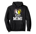 Ball Mimi Softball Baseball Grandma Hoodie - Aesthetic Graphic for Adults - T-Shirt, Sweatshirt, Hoodie