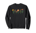 Floral Boho Wildflower Sweatshirt - Casual Everyday Wear for Adults - T-Shirt, Sweatshirt, Hoodie