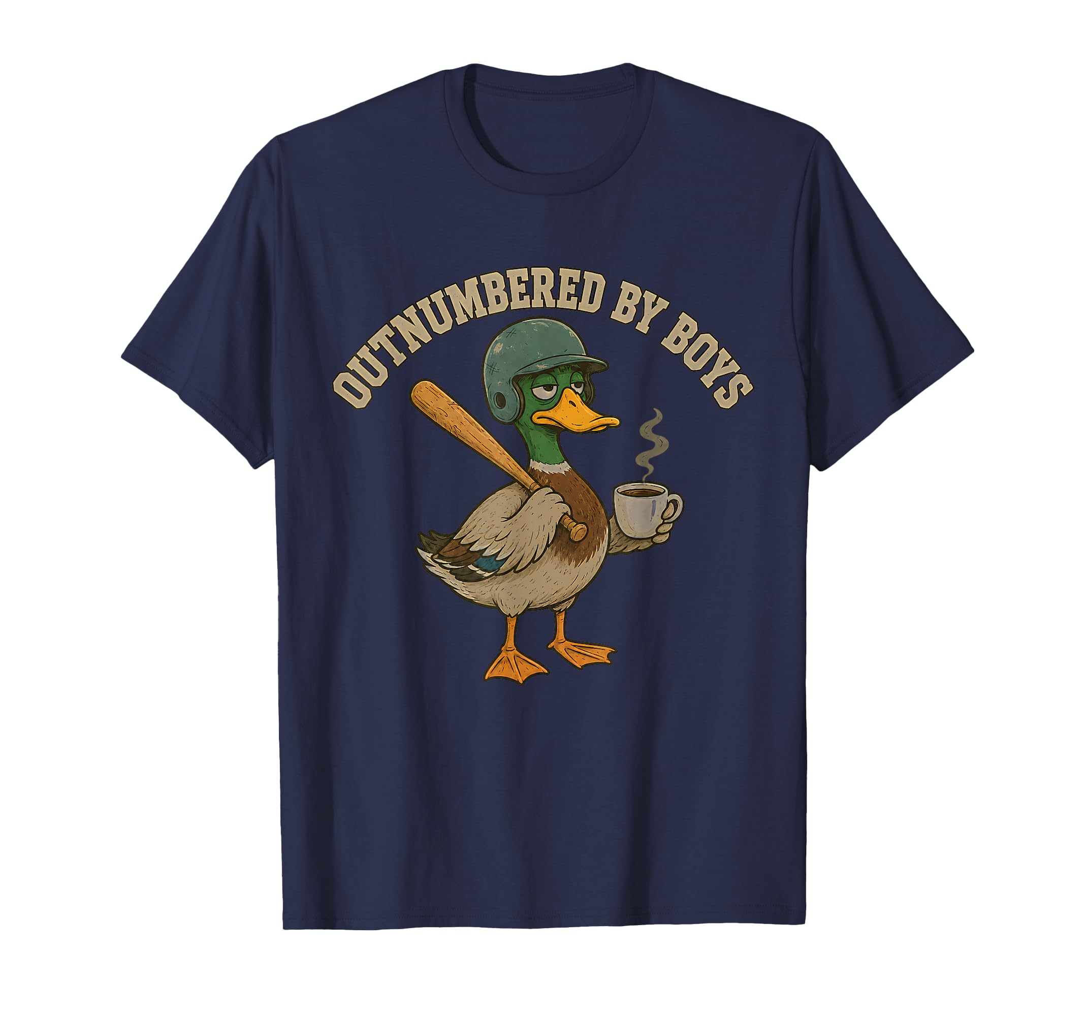 Funny Mom Goose Mothers Day Outnumbered T-Shirt - Aesthetic Graphic Unisex - T-Shirt, Sweatshirt, Hoodie