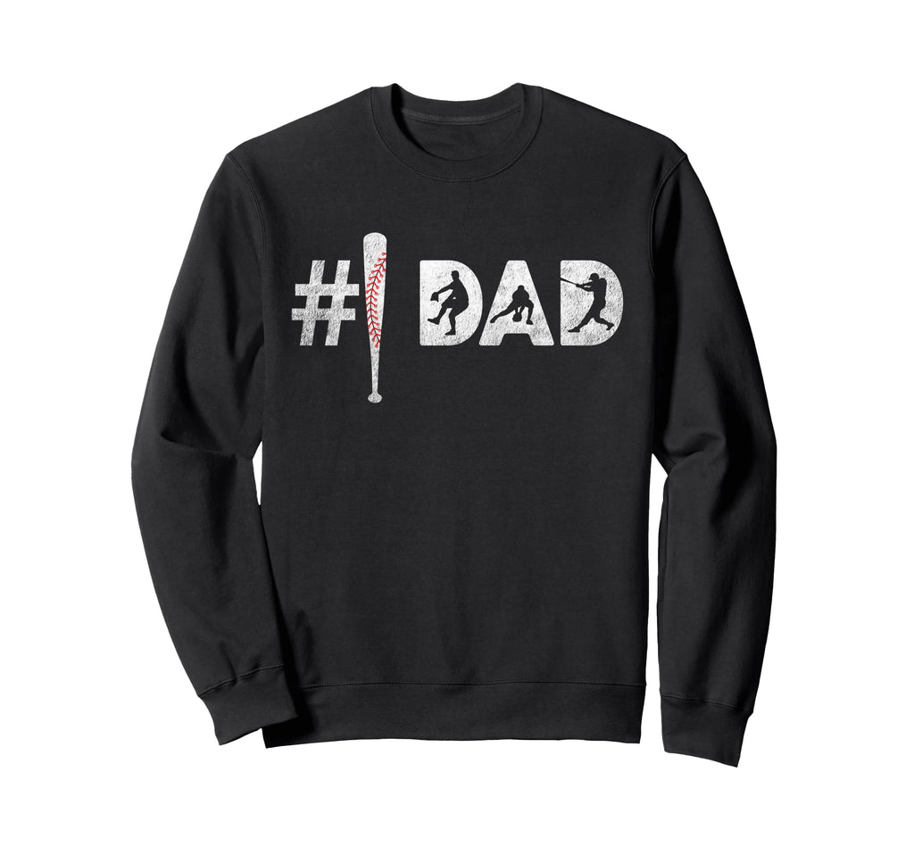 Baseball Player Number One Baseball Sweatshirt - Aesthetic Graphic Unisex - T-Shirt, Sweatshirt, Hoodie