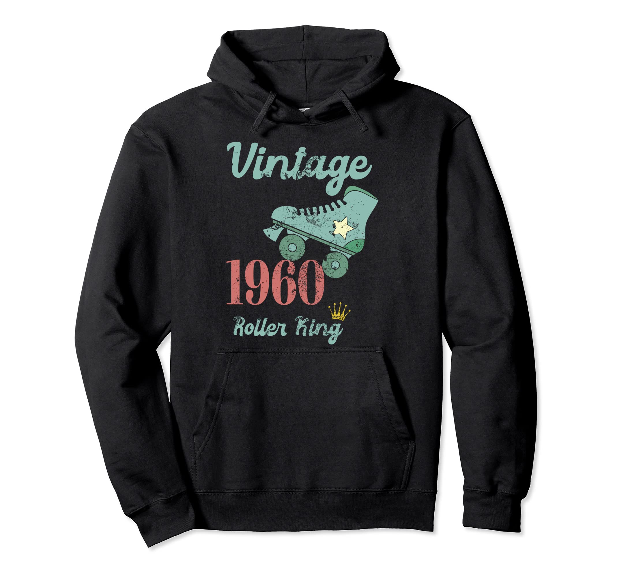 1960 60Th Birthday Roller King Roller Hoodie - Streetwear Style Unisex - T-Shirt, Sweatshirt, Hoodie