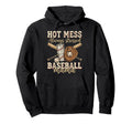 Mothers Day Hot Mess Always Stressed Hoodie - Graphic Print Unisex - T-Shirt, Sweatshirt, Hoodie