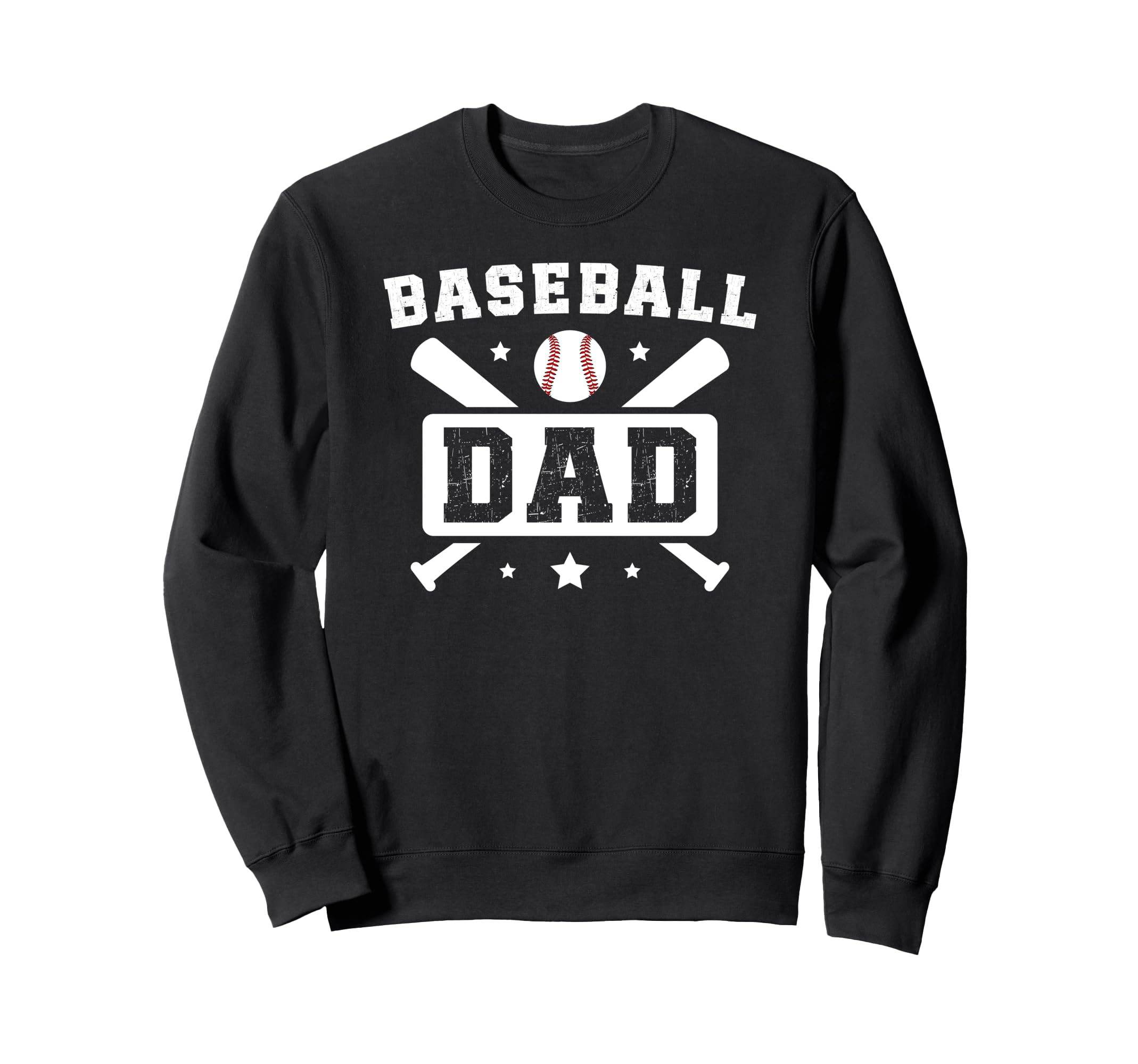 Baseball Dad Baseball Player Sweatshirt - Casual Everyday Wear Men Women - T-Shirt, Sweatshirt, Hoodie