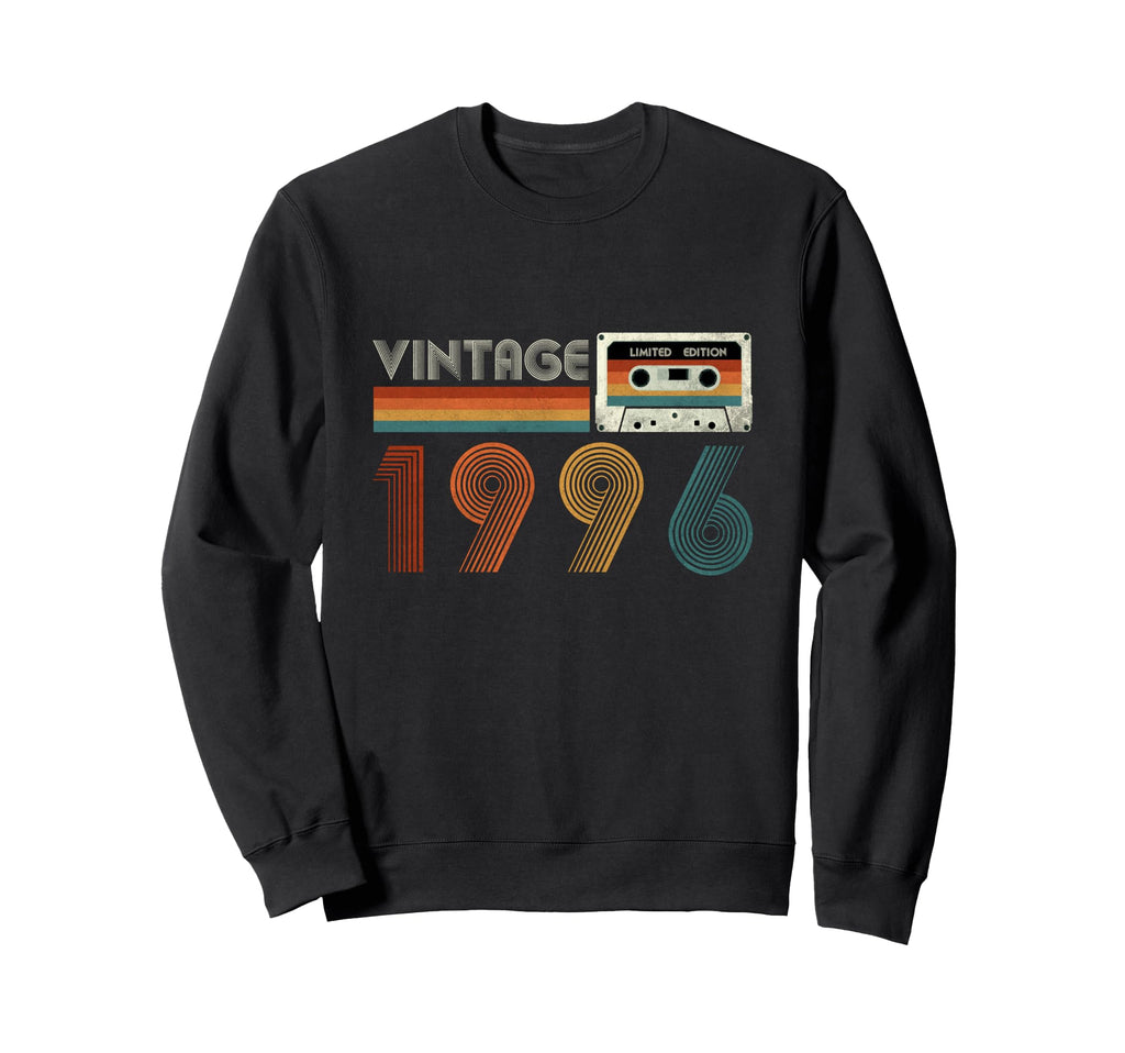 1996 Cassette Tape Birthday 30 Sweatshirt - Aesthetic Graphic Men Women - T-Shirt, Sweatshirt, Hoodie